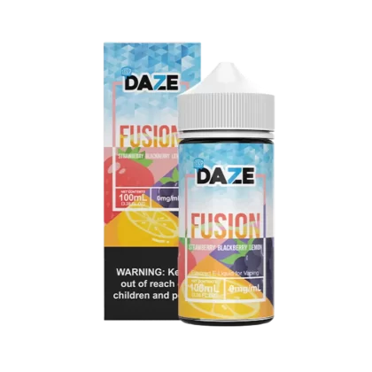 7 Daze Fusion Strawberry Blackberry Lemon CHILLED 100mL
