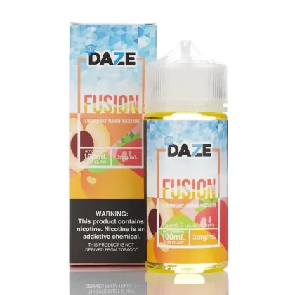 7 Daze Fusion Strawberry Mango Nectarine CHILLED 100mL