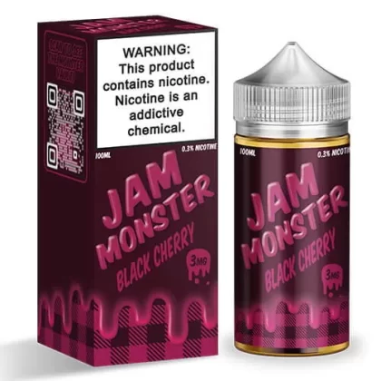 Jam Monster Black Cherry Vape e-Liquid 100mL