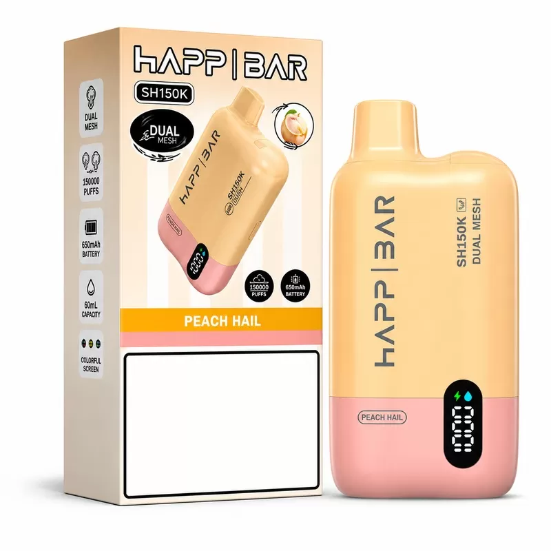 Happ Bar SH150K | dual option switch, 150000 puffs, 60ml, Type-C rechargeable, bulk disposable vape
