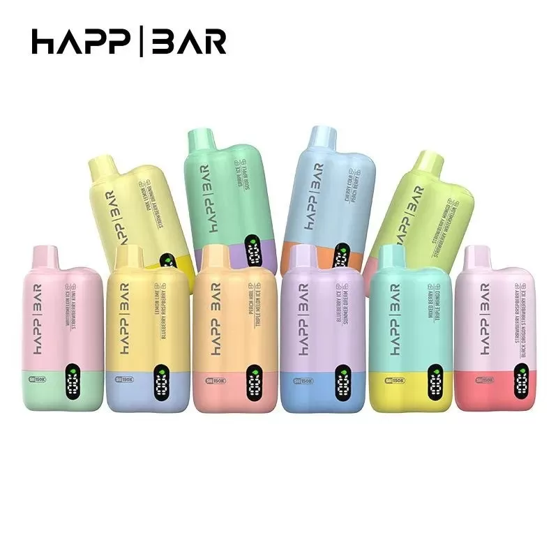 Happ Bar SH150K | dual option switch, 150000 puffs, 60ml, Type-C rechargeable, bulk disposable vape - Image 3