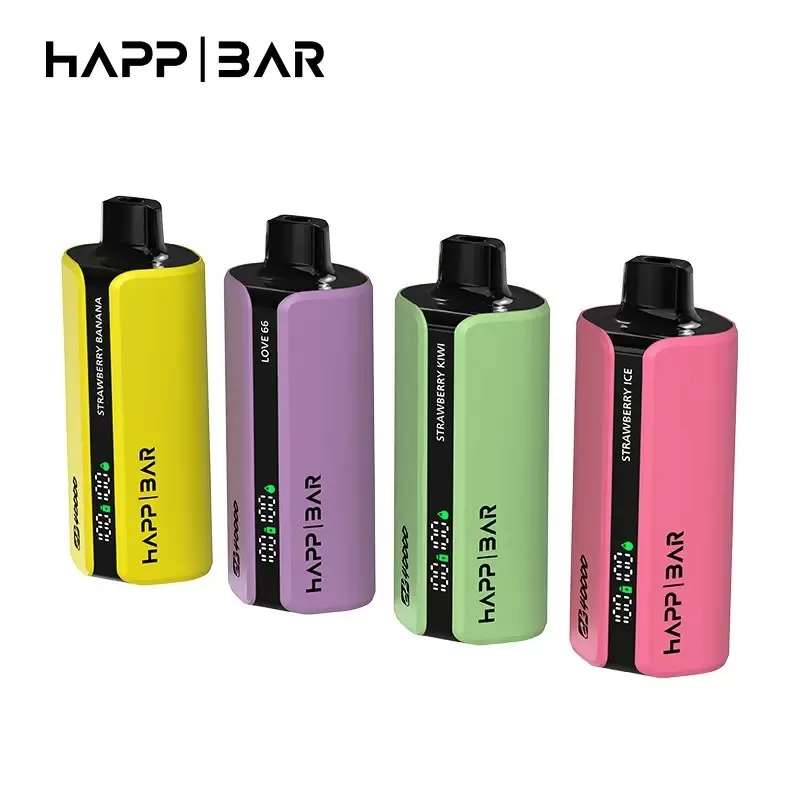 Happ Bar CK40000 | 40000 puffs, 40ml, LED display, 16 options, Type-C rechargeable, bulk disposable vape - Image 3