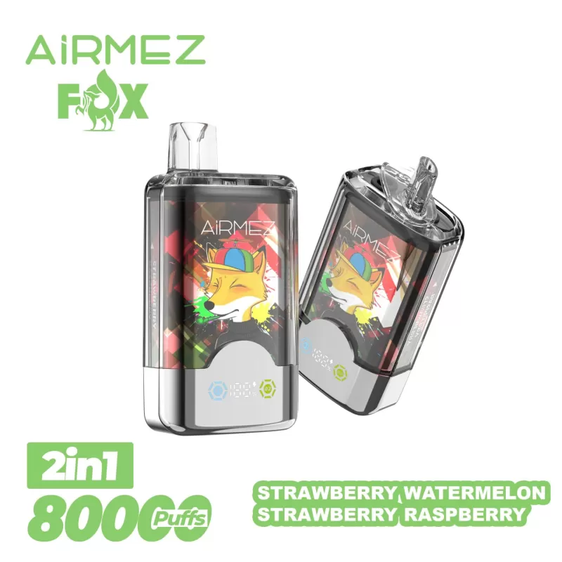 Airmez 2-in-1 80K | dual option, 80000 puffs, 30ml, Type-C, bulk disposable vape - Image 2