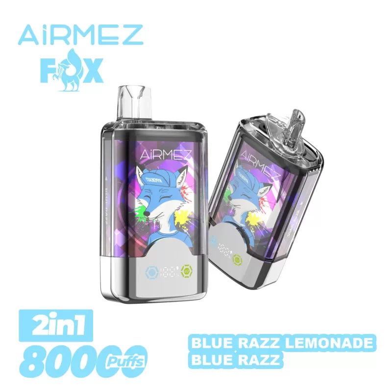 Airmez 2-in-1 80K | dual option, 80000 puffs, 30ml, Type-C, bulk disposable vape - Image 3