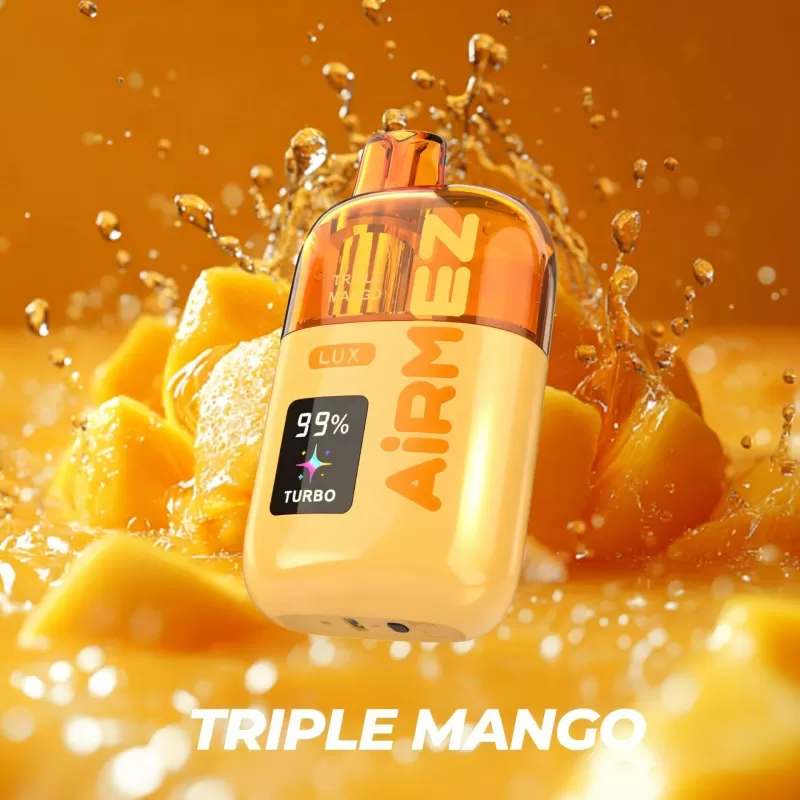 Airmez Lux 60K | 60000 puffs, dual mesh coil, 30ml, boost mode, bulk disposable vape - Image 3