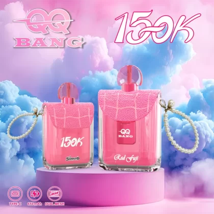 Bang QQ 150K | 150000 puffs, mesh coil, 10 options, Type-C rechargeable, bulk disposable vape