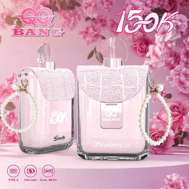 Bang QQ 150K | 150000 puffs, mesh coil, 10 options, Type-C rechargeable, bulk disposable vape - Image 3