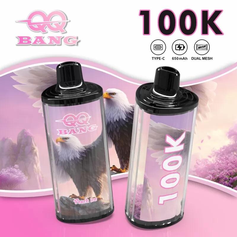 Bang QQ 100K | 100000 puffs, mesh coil, 12 options, Type-C rechargeable, bulk disposable vape