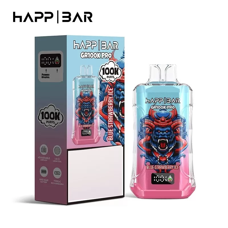 Happ Bar GR100K Pro | 100000 puffs, 56ml, mesh coil, 15 options, bulk disposable vape