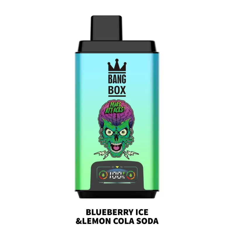Bang Box 50K | 50ml 50000 puffs, dual option, LCD screen, 850mAh rechargeable, bulk wholesale disposable vape - Image 3