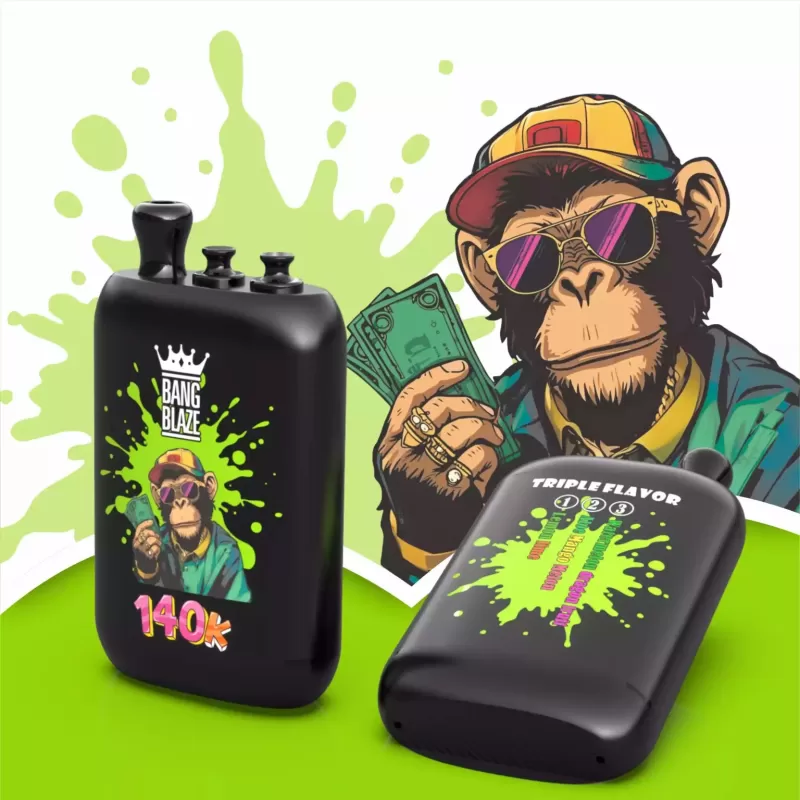BANG LEGEND 140K | triple options 140000 puffs, dual mesh, rechargeable, bulk disposable vape - Image 3