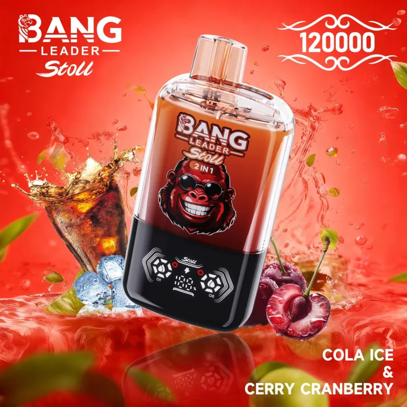 Bang Leader 120K | 2-in-1 120000 puffs, 60 ml, magnetic, dual-option, disposable vape, wholesale - Image 3