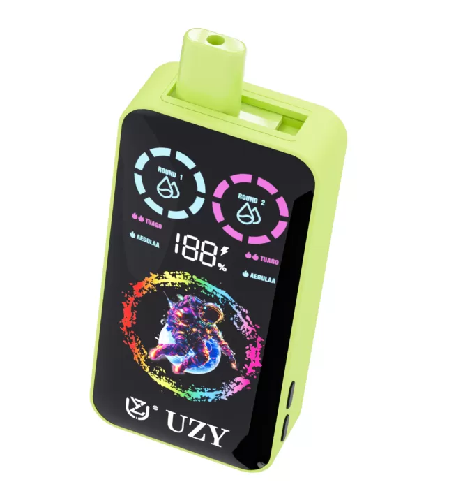 UZY Tornado 30K | dual-option RGB display 30000 puffs 40ml mega tank bulk disposable vape - Image 3