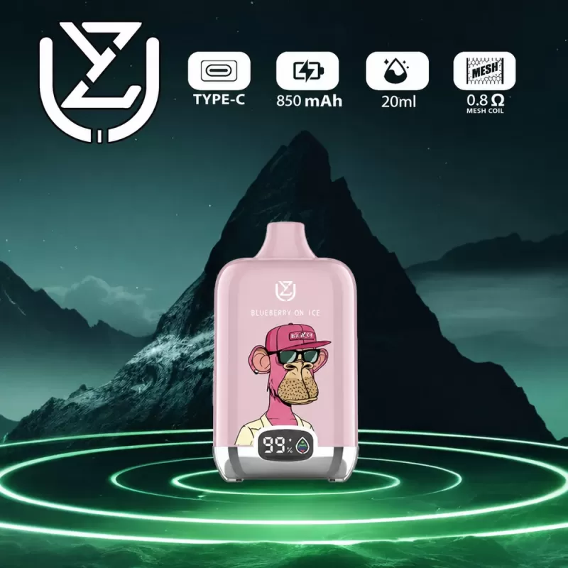 UZY Bang Digital 15K | long-lasting 15000 puffs 20ml LED display bulk disposable vape - Image 2