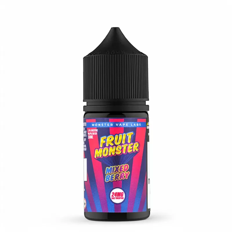 Fruit Monster Salt – Mixed Berry 30mL – Pre-Steeped Salt Nic