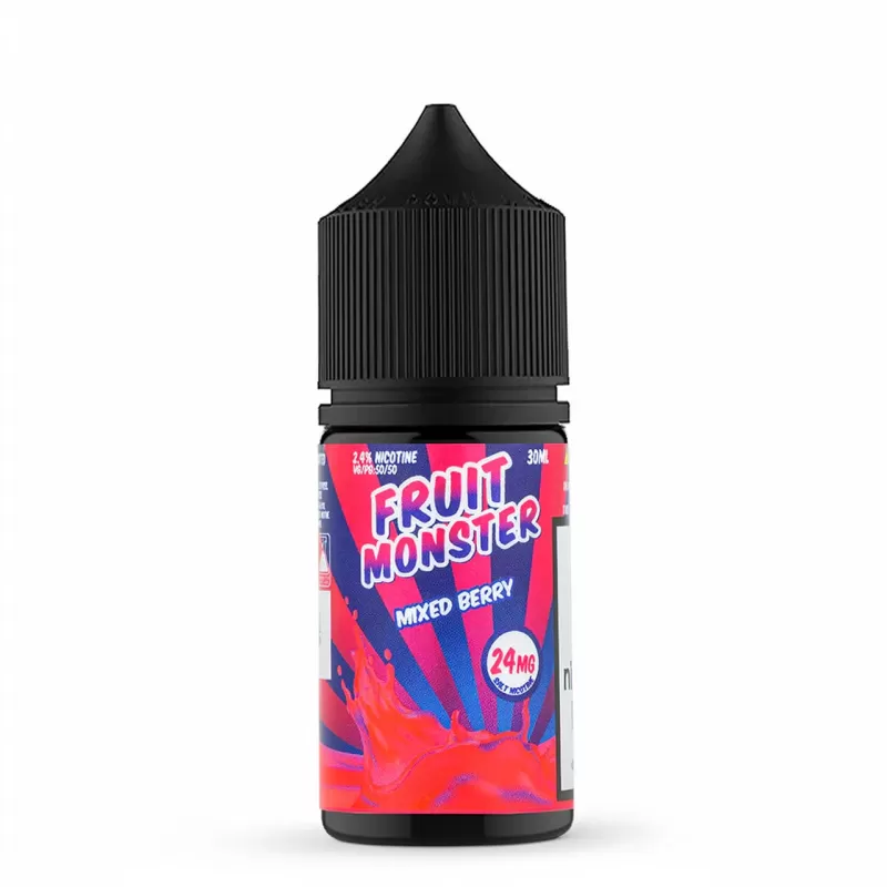 Fruit Monster Salt – Mixed Berry 30mL – Pre-Steeped Salt Nic - Image 2