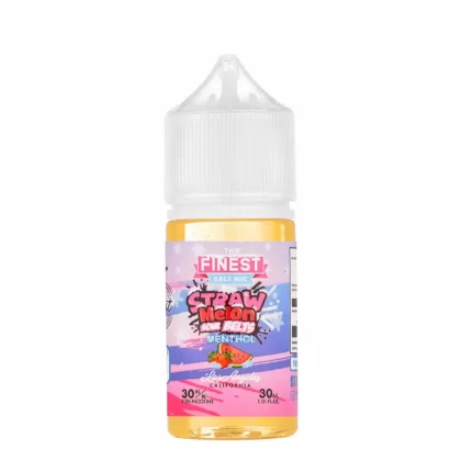 The Finest Salt Nic – Straw Melon Sour Menthol 30mL