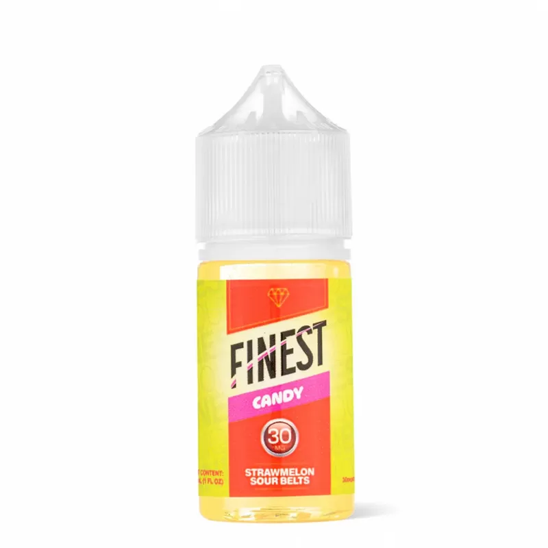 Finest Salt Nicotine Vape Juice – Strawmelon Sour Belts 30mL