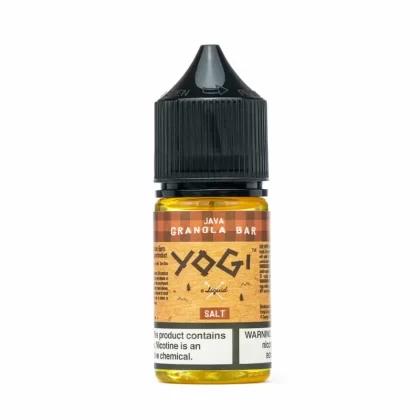 Yogi Java Granola Bar Salt Nic E-Juice 30mL Pre-Steeped