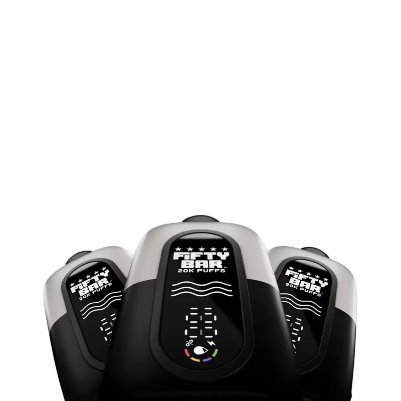 Fifty Bar Midnight Series 20K Disposable Vape with LED - Image 2