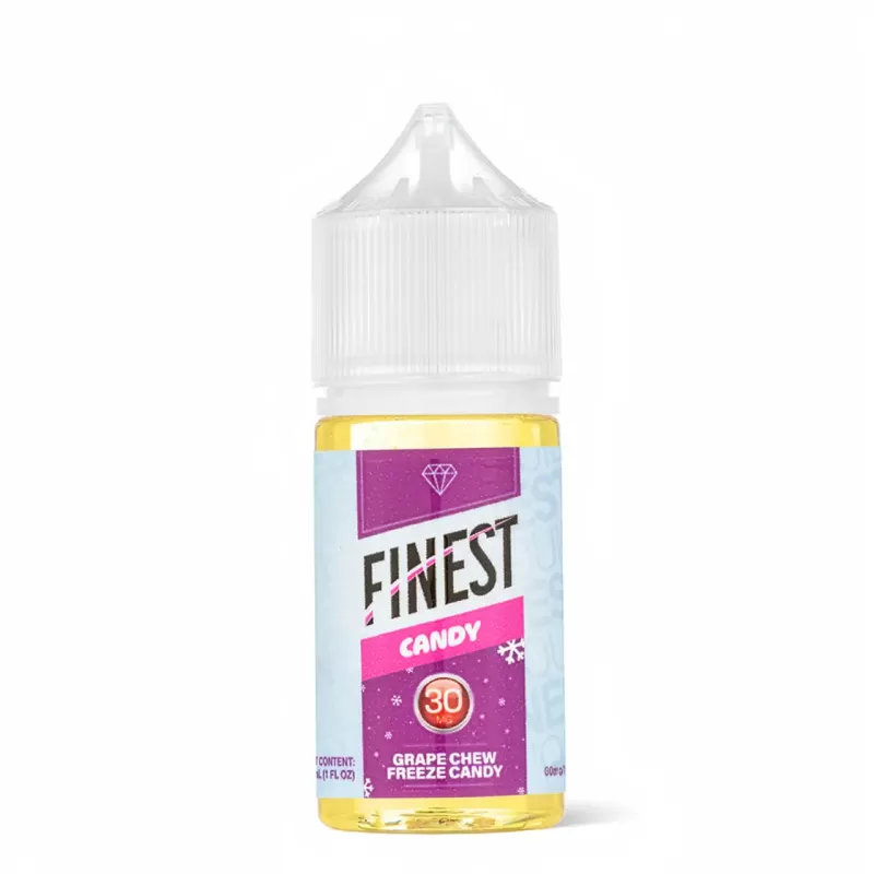 The Finest Salt Nic – Grape Chew Freeze 30mL Pre-Steeped