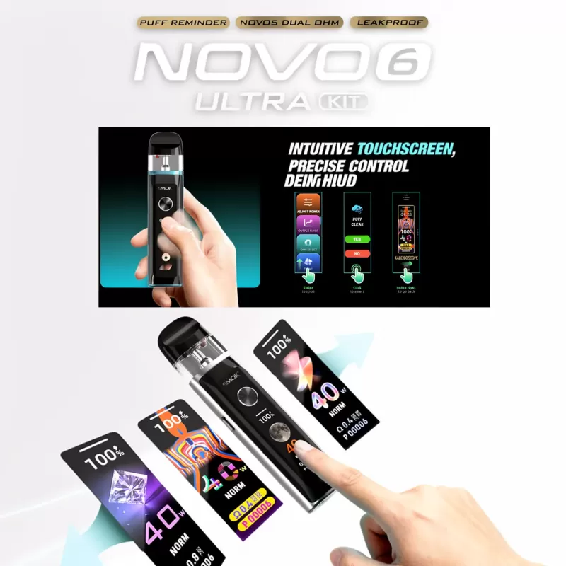 Smok Novo 6 Ultra Dual-Resistance Pod System - Image 2