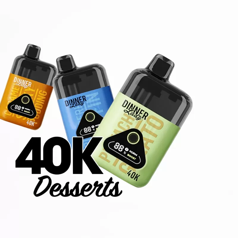 Dinner Lady 40K Dessert Disposable Vape with LED Screen - Image 2