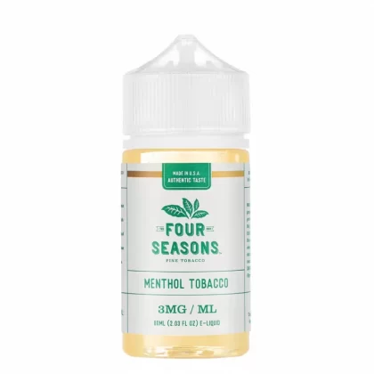 Bold & Refreshing Four Seasons – Menthol Tobacco 60mL 50/50