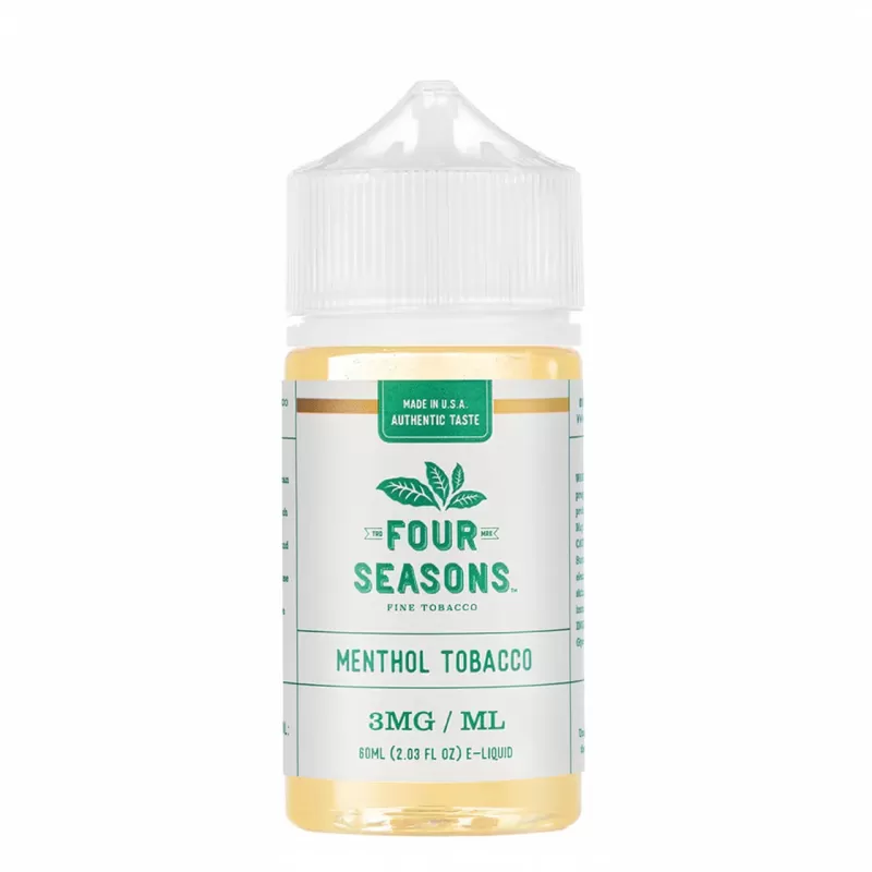 Bold & Refreshing Four Seasons – Menthol Tobacco 60mL 50/50