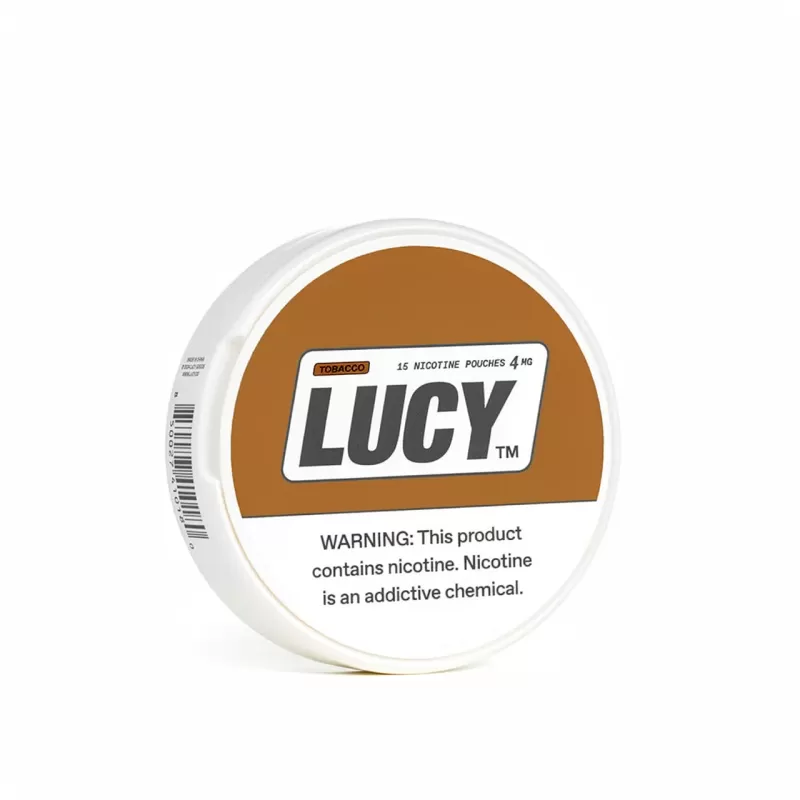 Lucy Tobacco-Free Nicotine Pouches with Bold Tobacco Flavor