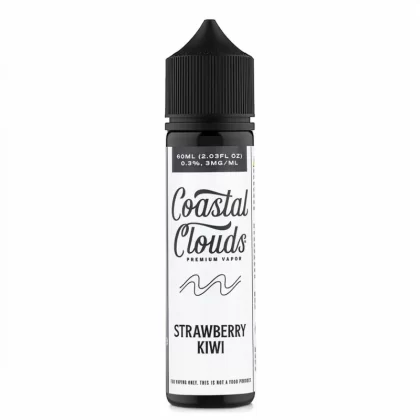 Coastal Clouds Strawberry Kiwi 60mL Pre-steeped E-liquid