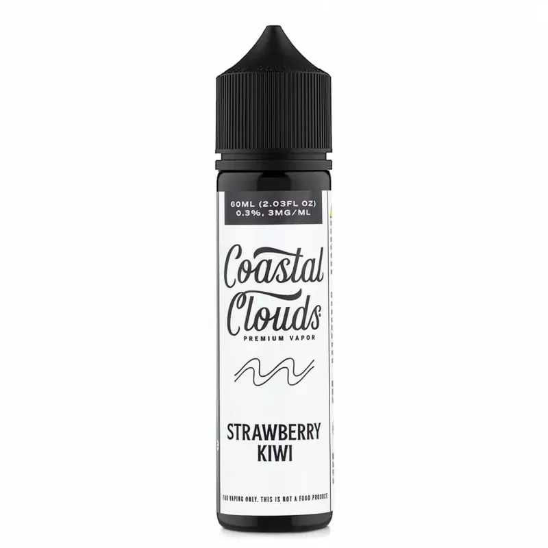 Coastal Clouds Strawberry Kiwi 60mL Pre-steeped E-liquid