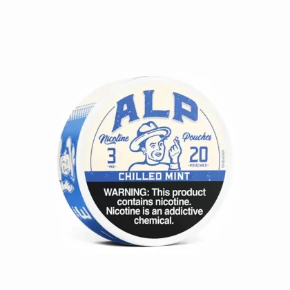 ALP Chilled Mint Nicotine Pouches – Tobacco-Free MinimalDrip