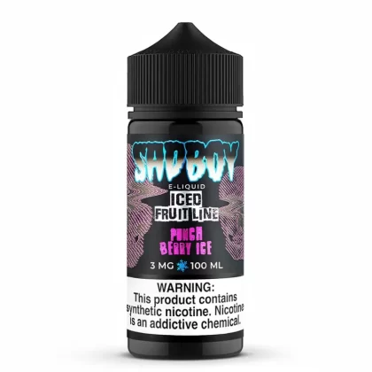 Sadboy Punch Berry Ice – Icy Raspberry Menthol 100mL