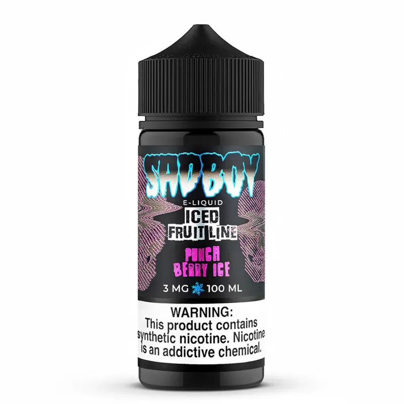 Sadboy Punch Berry Ice – Icy Raspberry Menthol 100mL