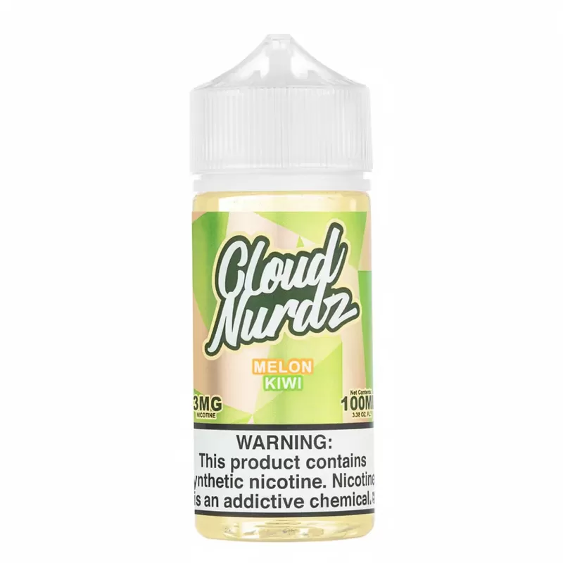 Cloud Nurdz Melon Kiwi 100mL – All Day Vape 70VG