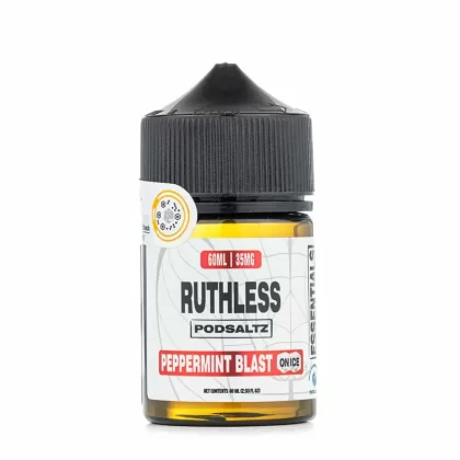 Ruthless Podsaltz Peppermint Ice Menthol Nic Salt 60mL