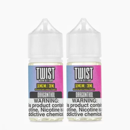 Twist Salt Dragonthol 60mL – Dragon Fruit Menthol Nic Salt