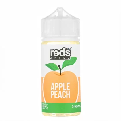 Daze – Reds Peach Apple 100mL 70VG Peach Apple Vape Juice