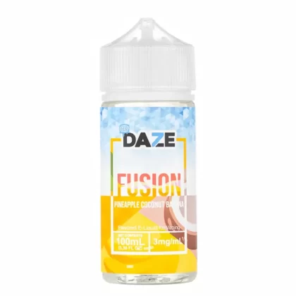 Daze Fusion Pineapple Coconut Banana Iced 70VG E-Juice 100mL