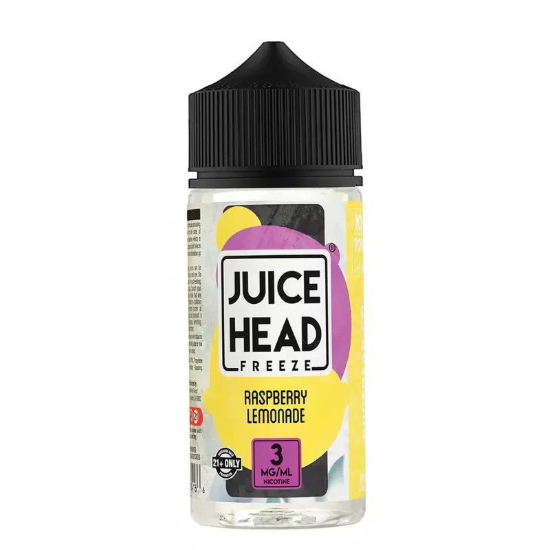 Juice Head Freeze – Raspberry Lemonade 100mL Icy E-Liquid