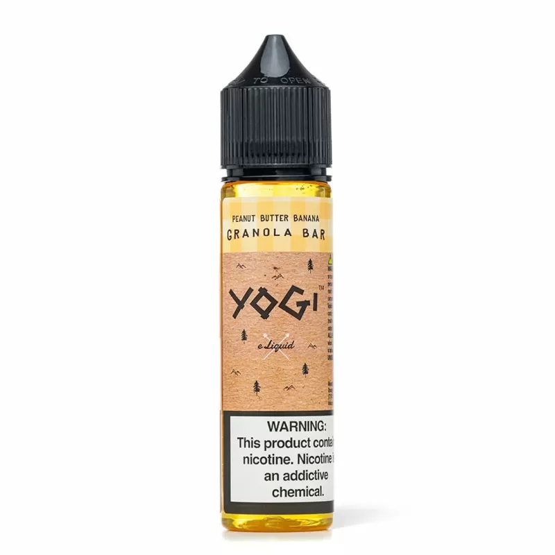 Yogi Creamy Peanut Butter Banana Granola Bar Vape Juice 60ml