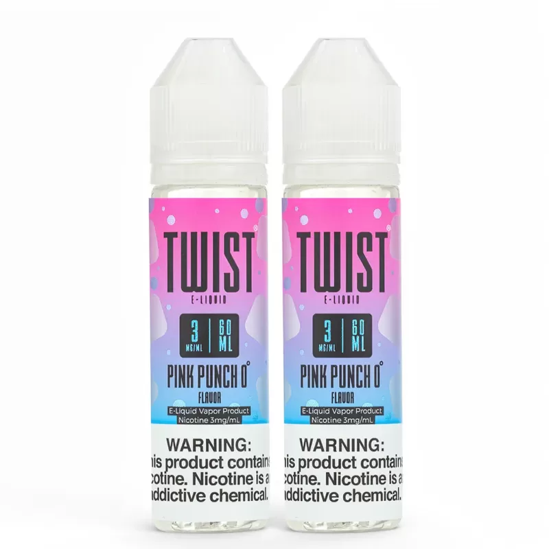 Twist E-Liquids Iced Pink Punch 120mL 70% VG Pink Lemonade