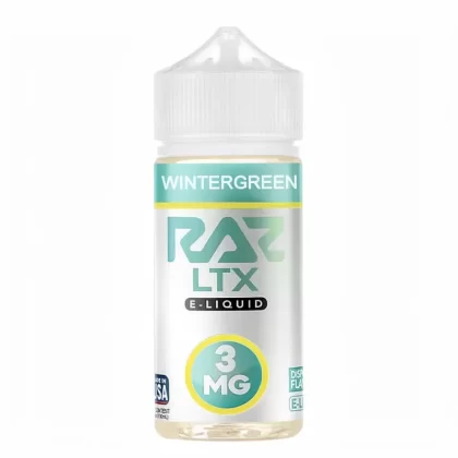 Raz LTX – Wintergreen 100mL Pre-Steeped Freebase E-Liquid