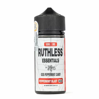 Ruthless Peppermint Blast on Ice 100mL – Pre-steeped Menthol