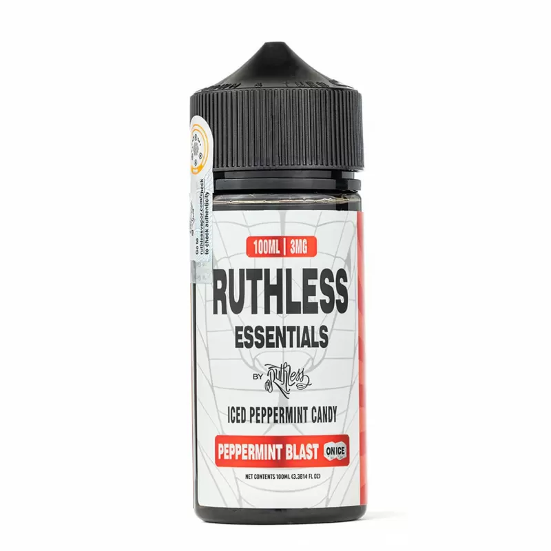 Ruthless Peppermint Blast on Ice 100mL – Pre-steeped Menthol