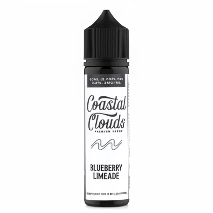 Coastal Clouds – Blueberry Limeade 60mL Pre-Steeped E-Juice