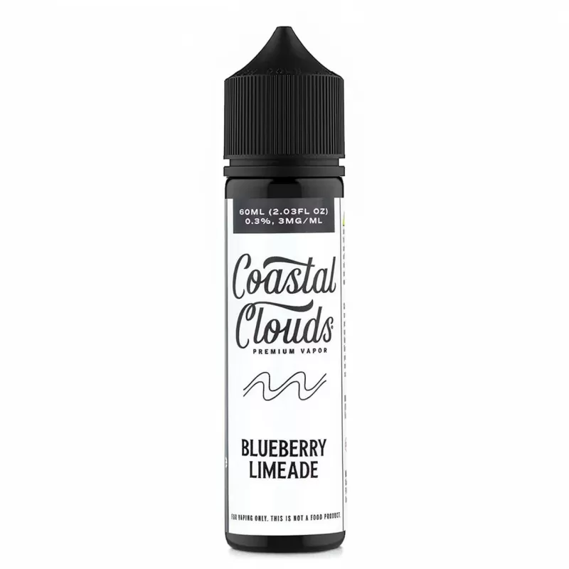 Coastal Clouds – Blueberry Limeade 60mL Pre-Steeped E-Juice