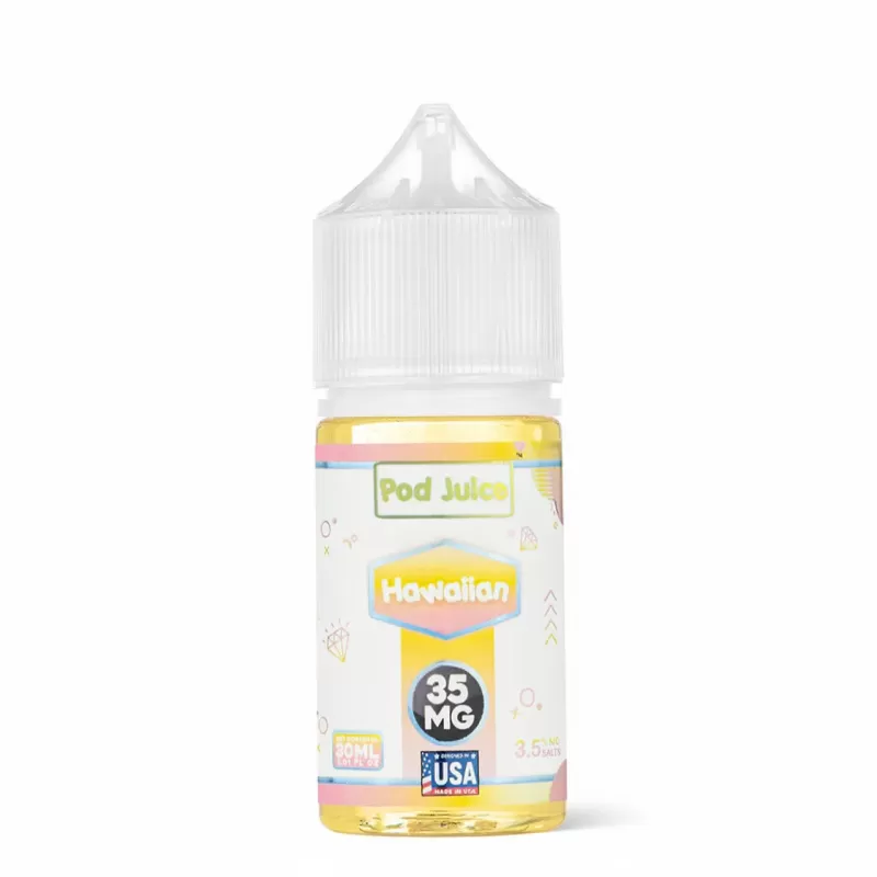 Pod Juice – Hawaiian 30mL Salt Nicotine Tropical Vape Juice