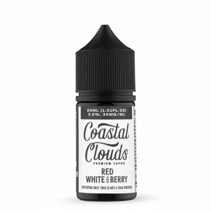 Coastal Clouds Red White Berry Salt Nic – 30mL Tangy Citrus